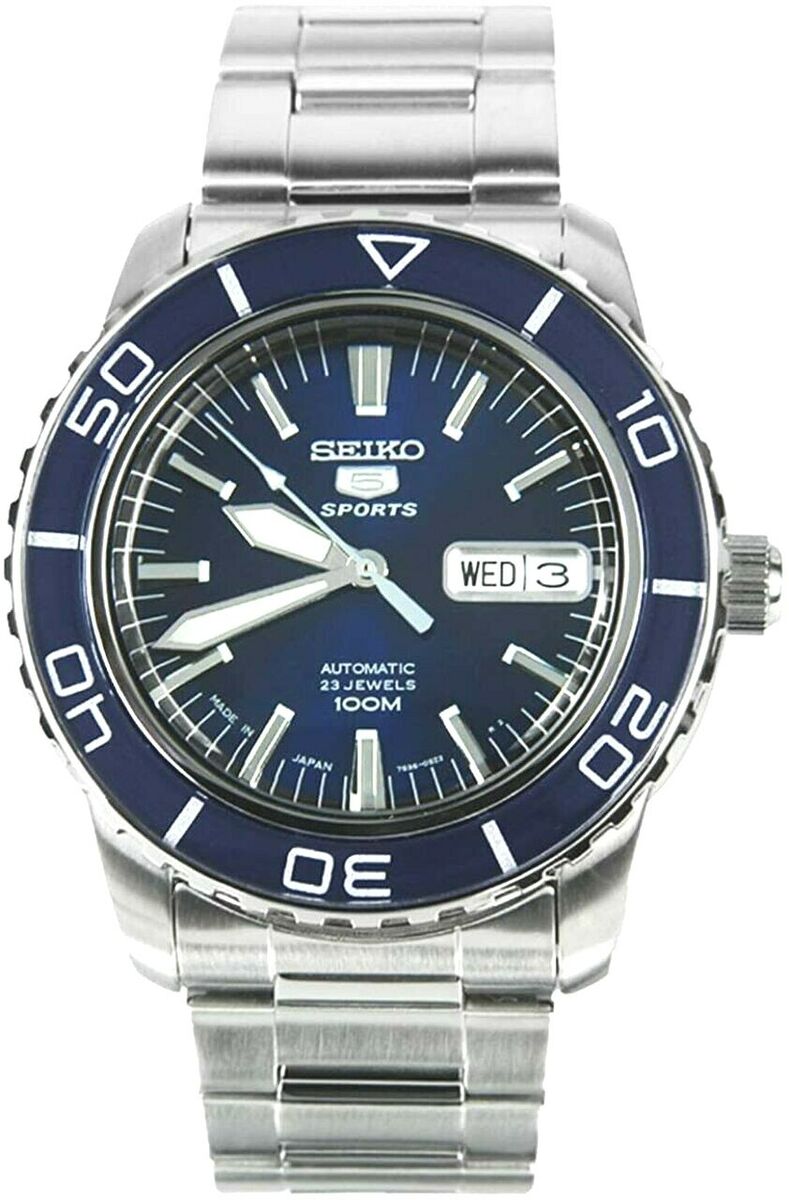 Seiko 5 Sports Stainless Steel Automatic Men's Watch SNZH53J1