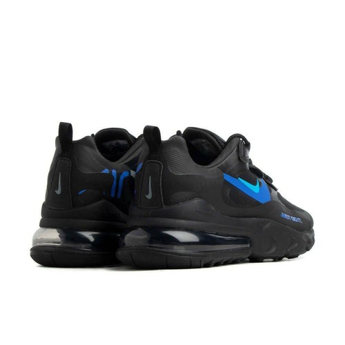 Mens NIKE AIR MAX 270 REACT Black Blue 