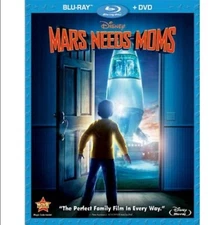 Mars Needs Moms (Blu-ray/DVD, 2011, 2-Disc Set)