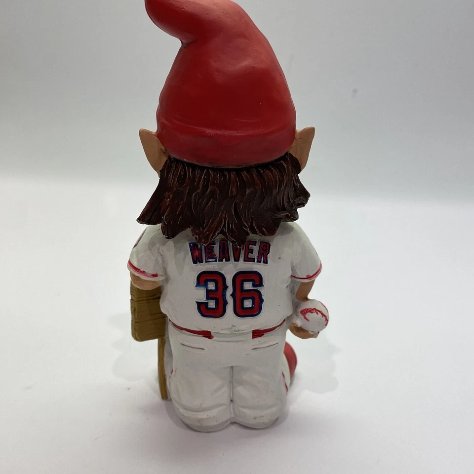 Collectible Angels Baseball Player Jared Weaver 36 Gnome Figure-Weaver Miniature - Image 2 of 4