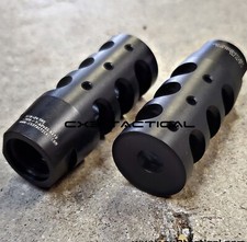 .308 Muzzle Brake Compensator Crowned Brake Comp 5/8-24 5/8x24 TPI 308 7.62x51