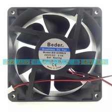 Beder BD1238B24 DC24V 0.5A 2-Pin Cooling Fan Ball bearing