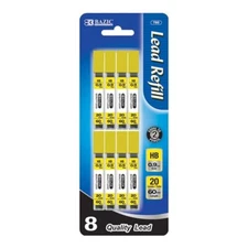 BAZIC 20 Ct. 0.9mm Mechanical Pencil Lead (8/Pack)