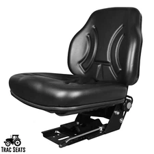 Black Suspension Tractor Seat for Massey Ferguson 253 298 383 2607h Tractors