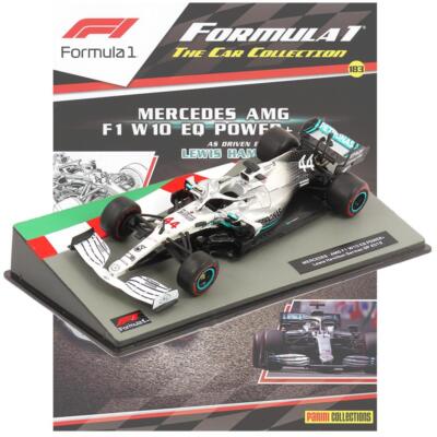 Panini Formula 1 Car Collection Mercedes AMG F1 W10 EQ Power+ Issue 183 inc Mag