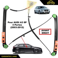 Elektrische Fensterheber Mechanismus Vorne Rechts FüR A3 S3 8P (3 TüRen)