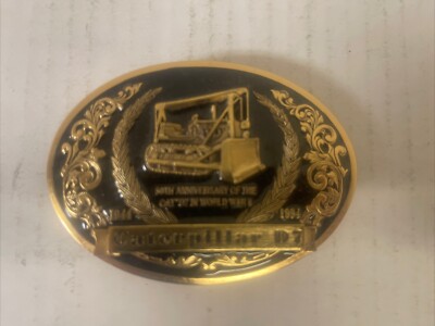 Caterpillar Belt Buckle. CAT.  Great Gift.