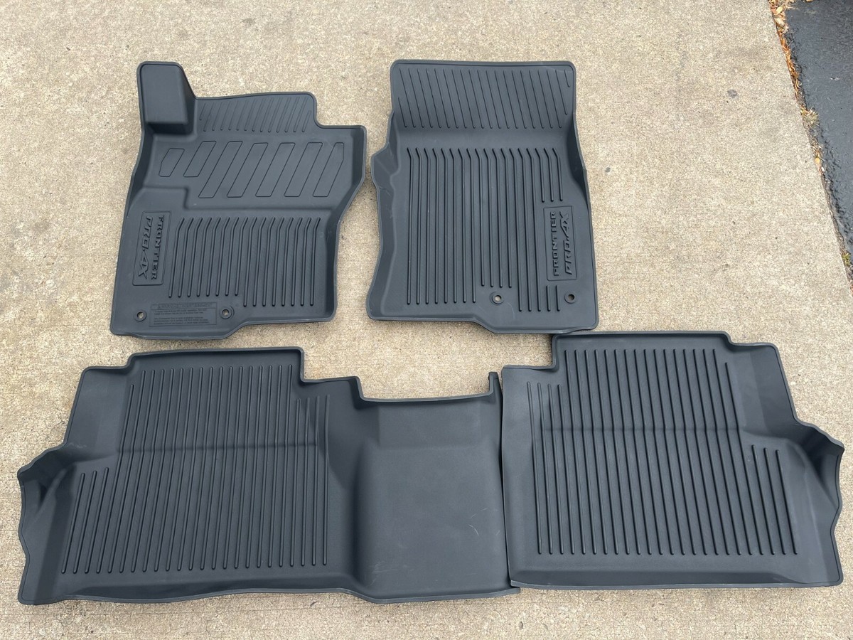 NEW OEM 2022-2024 NISSAN FRONTIER MOLDED HIGH WALL FLOOR MATS