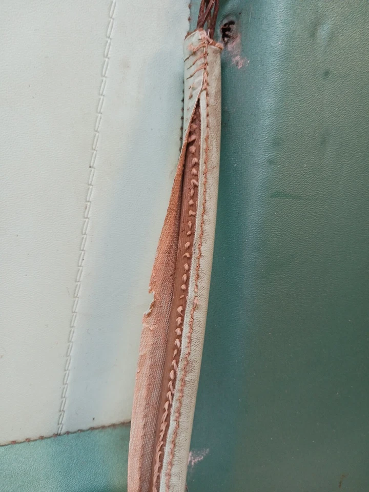 Usado OEM GM Banco Frontal Assento Traseiro Painel de Tampa Lateral 1956 Buick Roadmaster (Li119) - Imagem 4 de 4