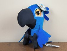 Rio 2 Blu 6" Plush Stuffed Animal Doll Blue Macaw Bird JAKKS Pacific BRAND NEW 