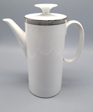 Thomas Rheinland kleine Kaffeekanne Grau / Silber / Platin H. ca. 19cm 700ml