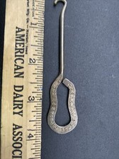 Antique Metal Shoe Button Hook The Hazzard Shoe Popular Prices    