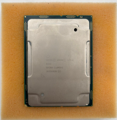 INTEL XENON GOLD 6152 SR3B4 2.10GHZ CPU PROCESSOR | eBay