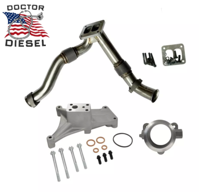 #ad #ad Non EBP Turbo Pedestal Exhaust Housing Up Pipes For 94 97 Ford 7.3L Powerstroke $279.99