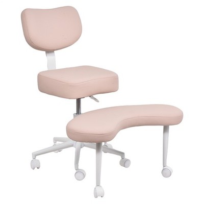 Criss Cross Desk Chair ADHD Meditation Kneeling Yoga Seat Pink