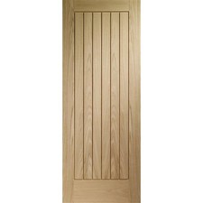 Internal Oak Cottage Door - Unfinished - 2040 x 726 x 40mm - Suffolk Es EOSUF726