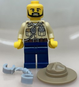 LEGO&reg; Minifigure City Swamp Police Swamp Police Set 60066 60069 - cty517 cty0517