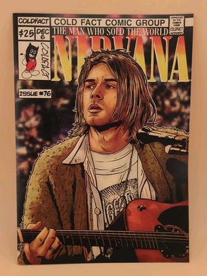 Nirvana The Man Who Sold The WorldComic Book Ltd Edition W