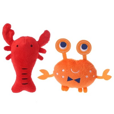 Dog Interactive Toy Soft Plush Squeaky Toy for Cat Teaser Toy Pet Dog Training T
