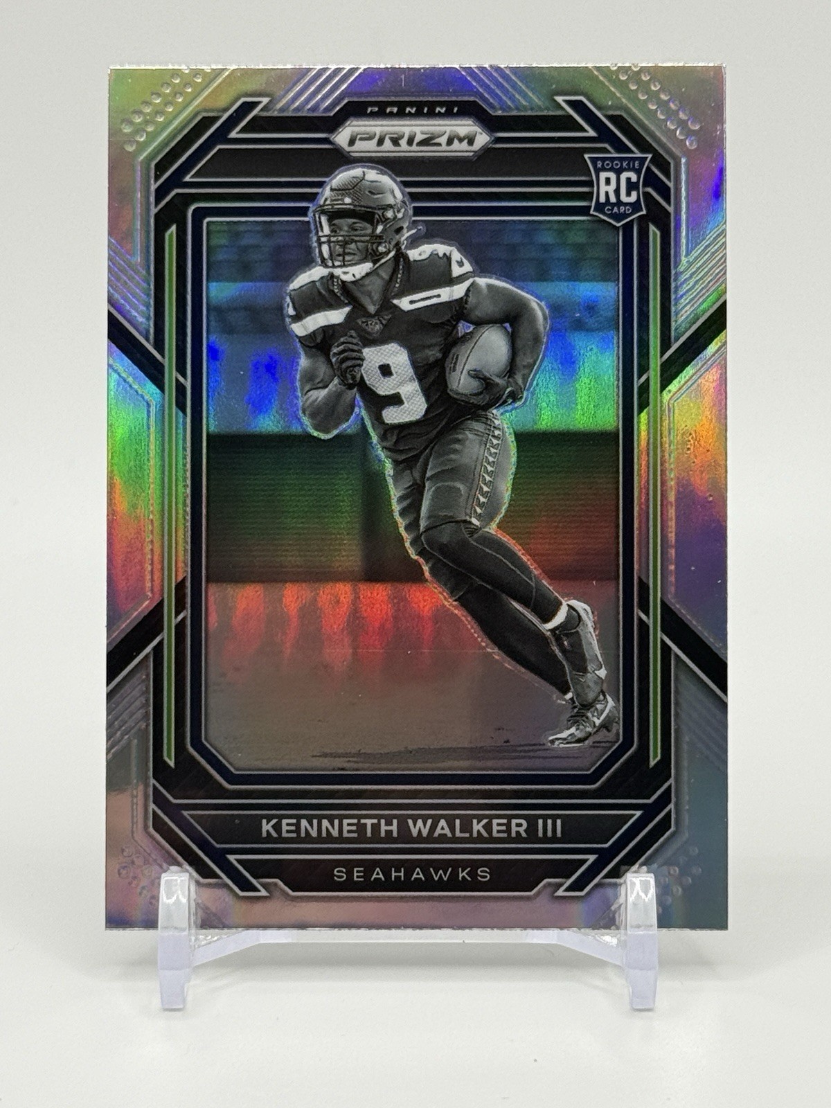 Kenneth Walker III Panini Prizm #318 Base