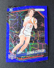 Sonia Citron - 2025 Panini Prizm WNBA #122 RC Blue Velocity Prizm Mystics