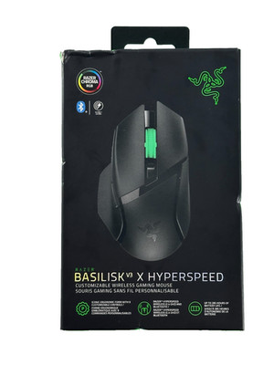 Razer Basilisk V3 X HyperSpeed Wireless Gaming Mouse Chroma RGB Black Sealed