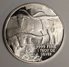 2014 Texas 1 oz .9999 Fine Silver Round ~ Texas Precious Metals Bullion