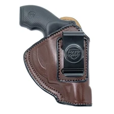 Maxx Carry IWB Leather Revolver Holster for Ruger LCR, LCRx, SP101