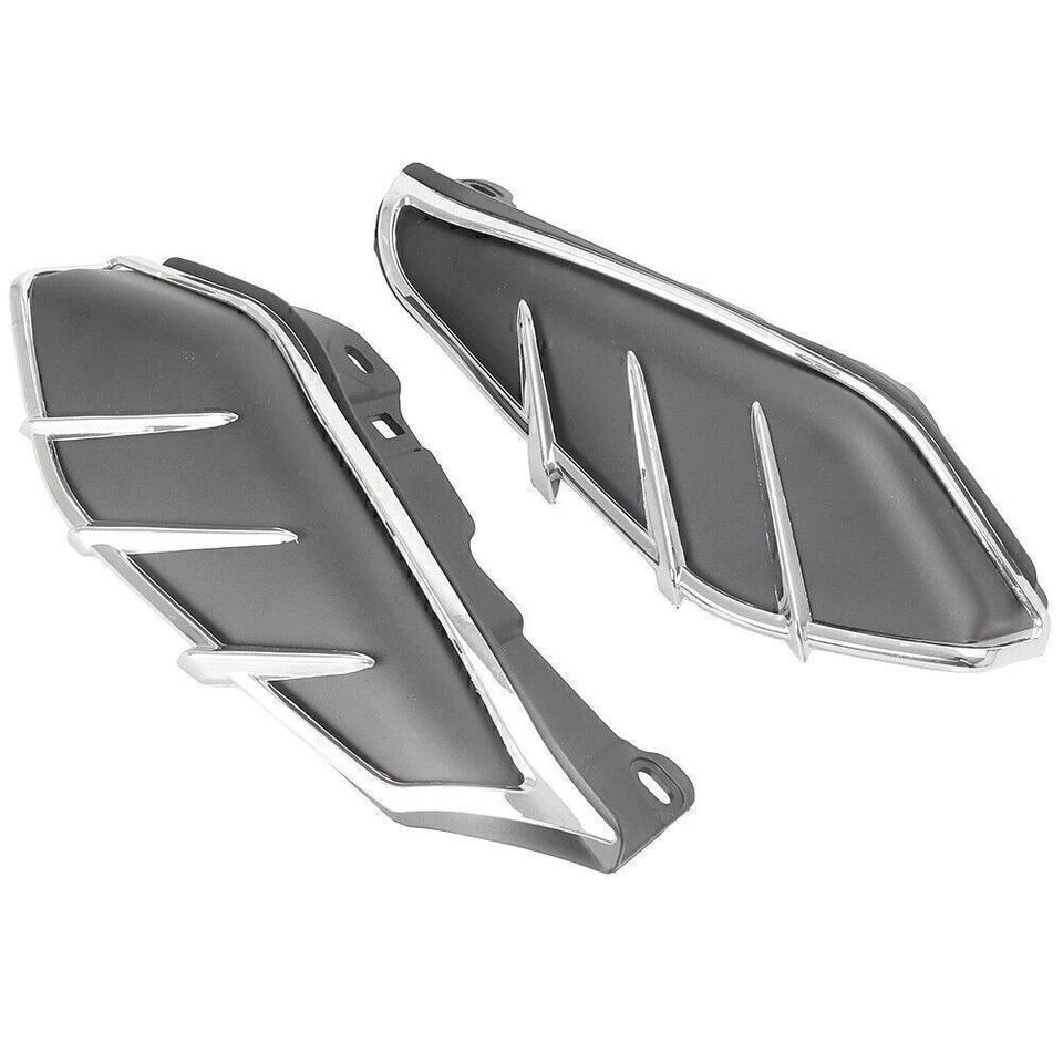 2x Deflectores de calor del motor de asiento de marco medio para Harley Touring 2009-16 Foto 4 de 4