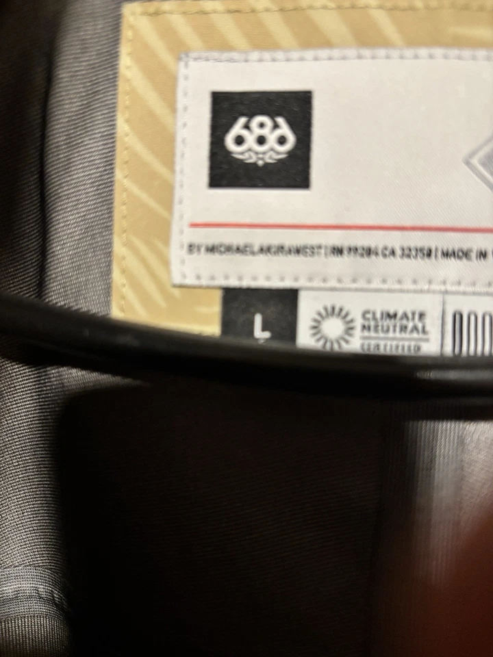 Chaqueta de snowboard 686 Gore Tex 3L ATV (L) duna amarilla polvorienta M3WN123-DYDN Foto 2 de 4