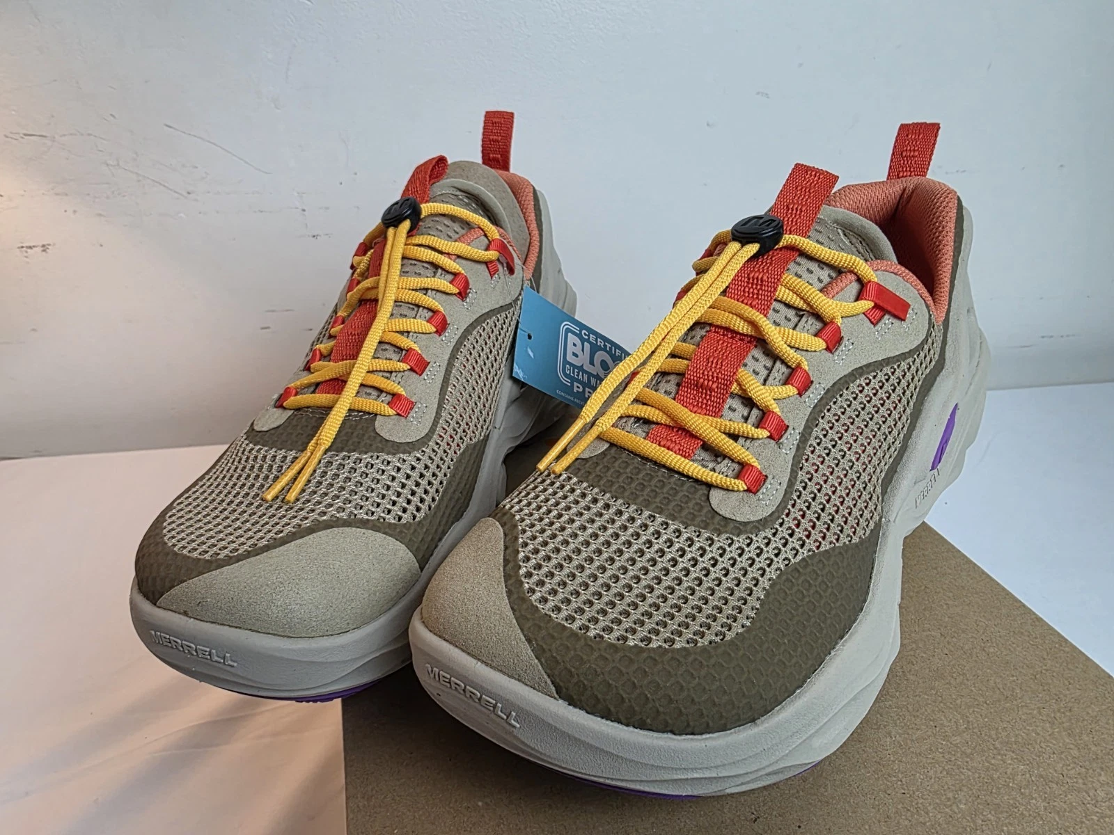 Merrell Mens Hydro Next Gen Hiker Hiking Shoes Breathable Khaki Men's Multi Size