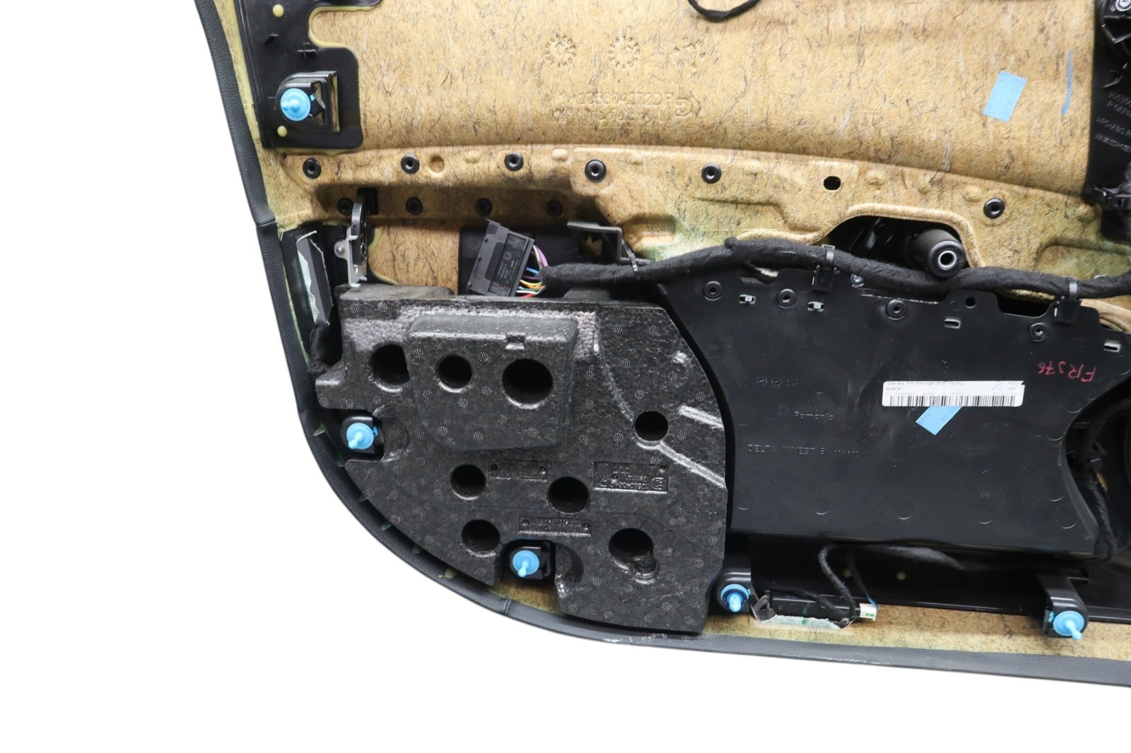 14-17 Maserati Ghibli Front Right Side Interior Door Panel Assembly Black OEM