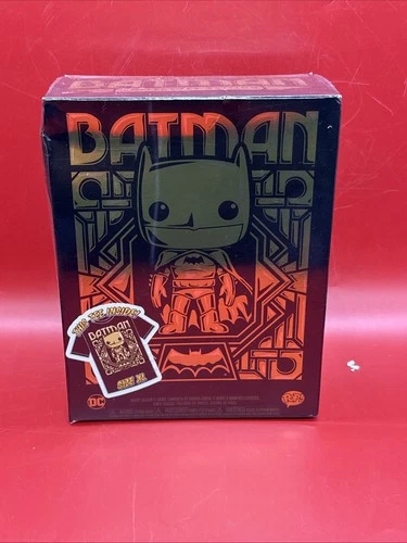 Funko Pop & Tee Batman Gold Chrome Gotham City Target Exclusive T-Shirt X-Large