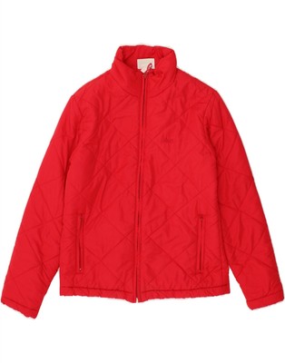 Asics Mädchen wattierte Jacke 11-12 Jahre rot Polyester KX02