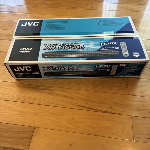 JVC XV-N650B DVD/Super VCD /VCD/CD Video Player ,HDMI ,Dts,Dolby, DivX NEW