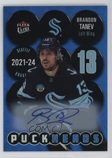 2024-25 Upper Deck Fleer Ultra Puckheads Auto Brandon Tanev #PH-19 Auto i3m