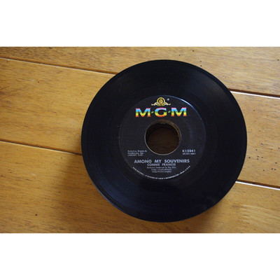 CONNIE FRANCIS ''GOD BLESS AMERICA'' 45 RPM 7'' VG VINYL RECORD [D32-180]