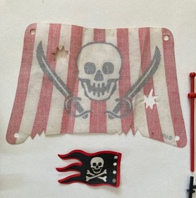 Lego Pirates: 6250 Cross Bone Clipper - 100% Complete - Beautiful Condition