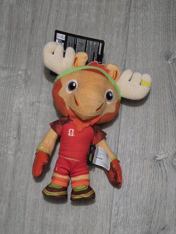 FIFA World Cup 2026 Plush Mascot Maple the Moose Canada NWT Jazwares 8" Official