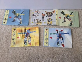 LEGO Technic Throwbots Instruction Manuals 