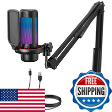 Tonor Gaming Microphone Set Boom Arm Vocal Condenser Microphone For Pc Stand