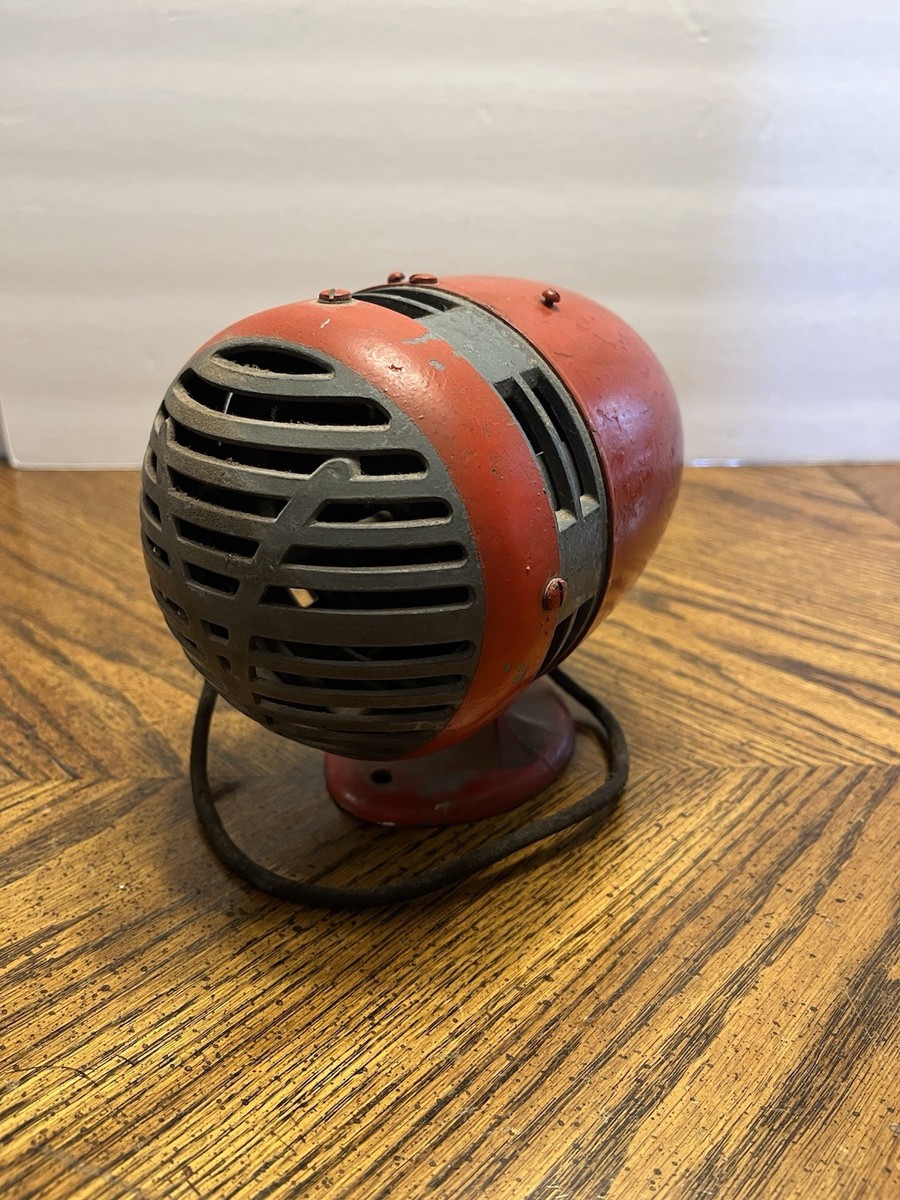Vintage Rare V Front 6V Fire Police Siren Dictograph Federal