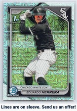 2024 Bowman Chrome #BCP-228 Eduardo Herrera Prospects Mojo Refractors