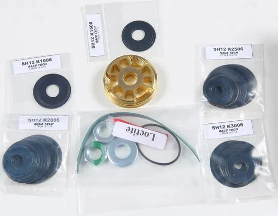 Kit de amortiguador de válvula Race Tech Gold para Husqvarna WXC350 93-95 Foto 2 de 4