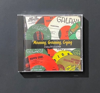 GALAXY RECORDS Moaning Groaning Crying Audio CD Soul R&B Kent Comp 2004