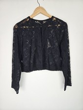 Marella - Cardigan nero in pizzo - Taglia 12
