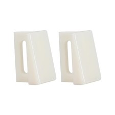 10PCS Plastic Pocket Door Track Guides Smooth Sliding Jamb Installation