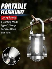 Mini Keychain Flashlight With 6 Light Modes,M...