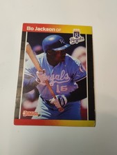 1989 Donruss #208 Bo Jackson Kansas City Royals Baseball Card