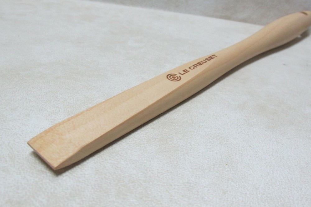 Le Creuset Wooden Utensil Scraper Spatula Bijou Handle Replacement 10